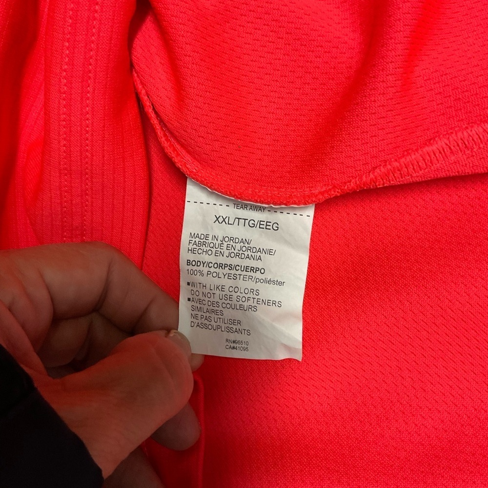 Under Armour HeatGear Polo Shirt Men’s 2XL Red Loose Fit Golf Performance - Picture 9 of 13